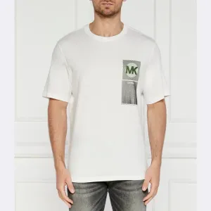 Футболка оверсайз с маяком Michael Kors, белый