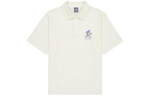 Рубашка поло унисекс белая New Balance, белый