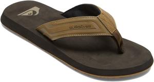 Сандалии Quiksilver Monkey Wrench Core - зеленый/черный/резиновый