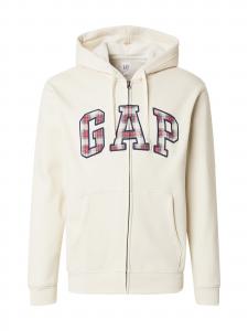 GAP Толстовка с молнией 'HERITAGE' в цвете Cream