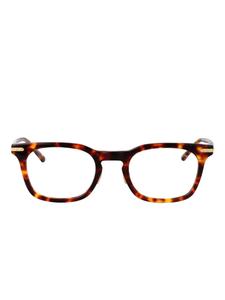 Очки Linda Farrow в квадратной оправе, коричневый