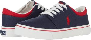 Кроссовки POLO RALPH LAUREN Boy's Faxson X (Little Kid), красный/синий/темно-синий