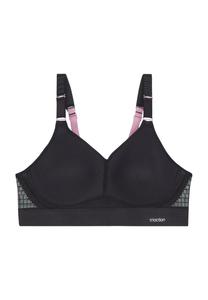 Дышащий спортивный бюстгальтер Hybrid Lite Extreme Bounce Control для женщин triaction BY Triumph, черный