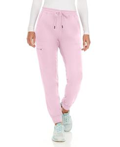Женские медицинские брюки-джоггеры с семью карманами и эластичной тканью, растягивающейся в четырех направлениях Medichic, Blush