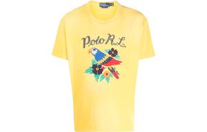 Футболка поло Ralph Lauren мужская желтая SS23