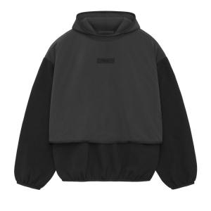 Толстовка Fear Of God Essentials Fear of God Essentials Nylon Fleece Hooded Sweatshirt, черный