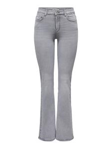 ONLY Джинсы-клеш в сером дениме