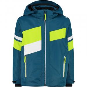 Детская куртка с капюшоном на кнопках Cmp, цвет deep lake