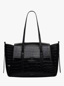 Средняя наплечная сумка Chancery из искусственной кожи крокодила Radley, Black