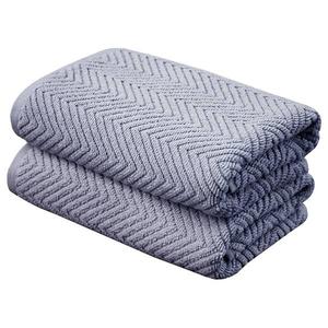 Полотенце для душа framsohn Ozean 2 шт, 75x0,5x150 см цвет taubenblau