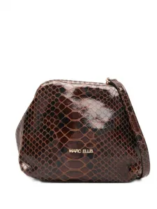 Клатч Arlena S с логотипом-надписью Marc Ellis, коричневый