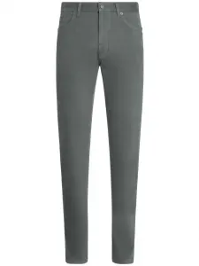 Узкие джинсы Roccia Zegna, серый