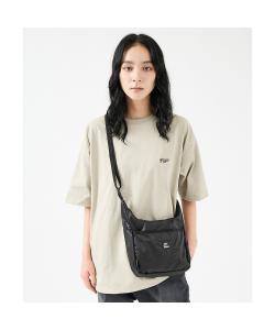 Двусторонняя нейлоновая сумка через плечо, размер L Abahouse Lastword, цвет Black