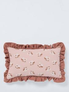 Подушка с цветочными рюшами John Lewis, Multi