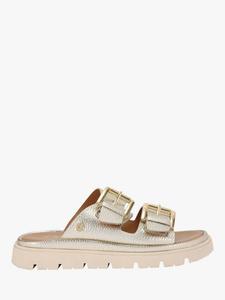 Сандалии pavilion из натуральной кожи с двойным ремешком Carvela, золотой