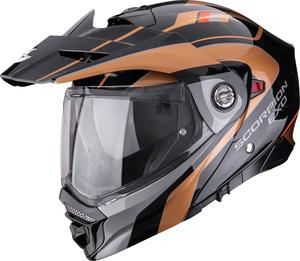 Шлем скорпион adx-2 кампс эндуро Scorpion, Black/Orange