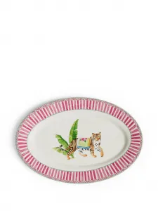 Фарфоровое блюдо, 24,5х36 см, Lisa Corti, белый