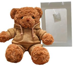 Спортивная плюшевая кукла Bear Dolls высотой 38см/50см Bitter purchase, темно-коричневый