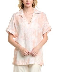 Lafayette 148 New York Поповер Ленинская блуза, розовый