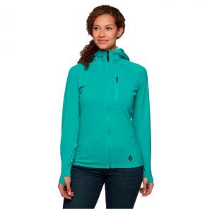 Толстовка с капюшоном из флиса с коэффициентом w, темная патина - xs Black Diamond