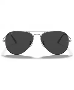 Унисекс поляризационные солнцезащитные очки, RB3689 Ray-Ban, серебряный