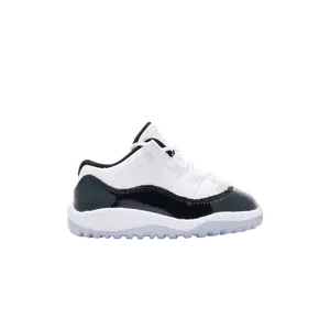 Кроссовки Air Jordan 11 Retro Low TD 'Emerald', белый