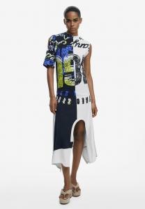 Платье Desigual ASYMMETRIC, Black