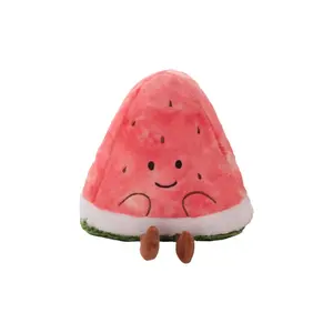 Симпатичный утонченный мультяшный креативный летний полуспелый арбузный куколка плюшевый брелок 23см/45см высота PUDOWRABBIT