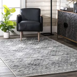 Ковер Shea Vintage Area Rug nuLOOM, 91x152 см, серый