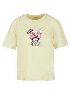 Футболка F4NT4STIC Niedlicher Hase mit Schleife, Yellow