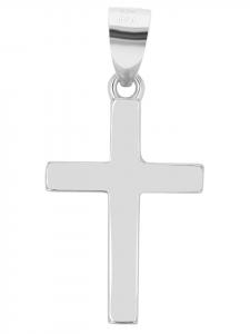 Adeliás Кулон унисекс - крестик из серебра 925 пробы