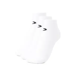 Носки для тренировок Boomerang с низкой посадкой, три пары в упаковке, белый