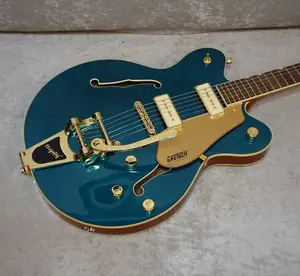 В наличии! 2024 Gretsch Electromatic Pristine LTD Center Block Double-Cut с бигсби в бензиновом оттенке