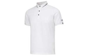 Рубашка поло унисекс белая Lining, белый