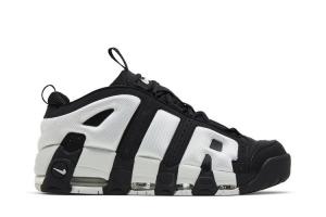 Кроссовки Air More Uptempo Low 'Black Photon Dust', черный