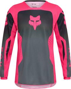Детская мотокроссовая майка FOX 180 shield, Black/Pink