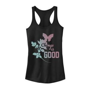 Юниорская футболка Change Is Good с цветочным рисунком