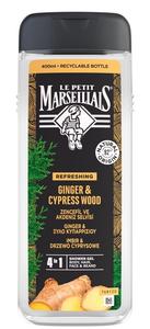 Le Petit Marseillas Imbir i Cyprys 3w1 гель для душа, 400 ml
