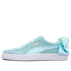 Кроссовки suede bow 'island paradise' Puma, бирюзовый