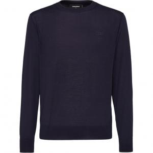 DSQUARED 2 Толстовка DSQUARED2 с воротником-гольф из тонкой вязки