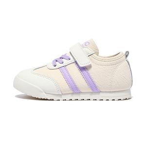 Низкие дышащие кроссовки для детей с амортизацией ABC KIDS, экрю/лаванда