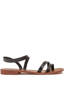 Босоножки с ремешком на щиколотке SOMMET, черный