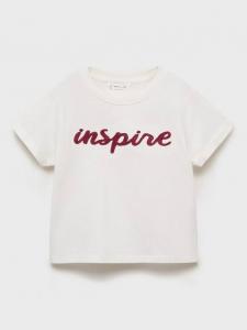 Детская футболка Inspire Mango, Natural White