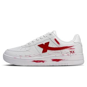 XTEP Кроссовки Air Force One с низким верхом, противоскользящие и износостойкие, дышащие, мужские, белые
