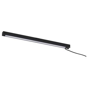 Светодиодная подсветка под шкафами/гардеробом с датчиком движения, регулируемая яркость, антрацитовый цвет, 60 см. IKEA Skydrag