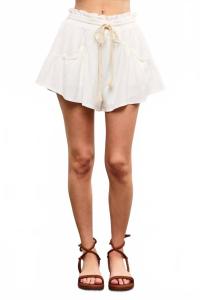 Белые шорты для прогулки на лодке Mustard Seed