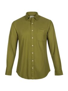 Рубашка на пуговицах классического кроя Shiwi Tyler, зеленый