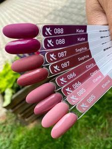 Гибридный лак для ногтей FOX gel-polish gold Spectrum 086, 7 мл