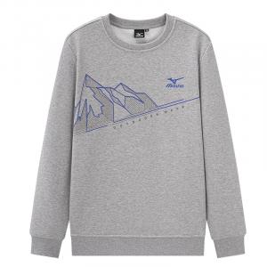 Свитшот унисекс Mizuno, черный