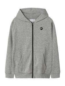 Толстовка с капюшоном на молнии NAME IT NKMVIMO, Mottled Grey